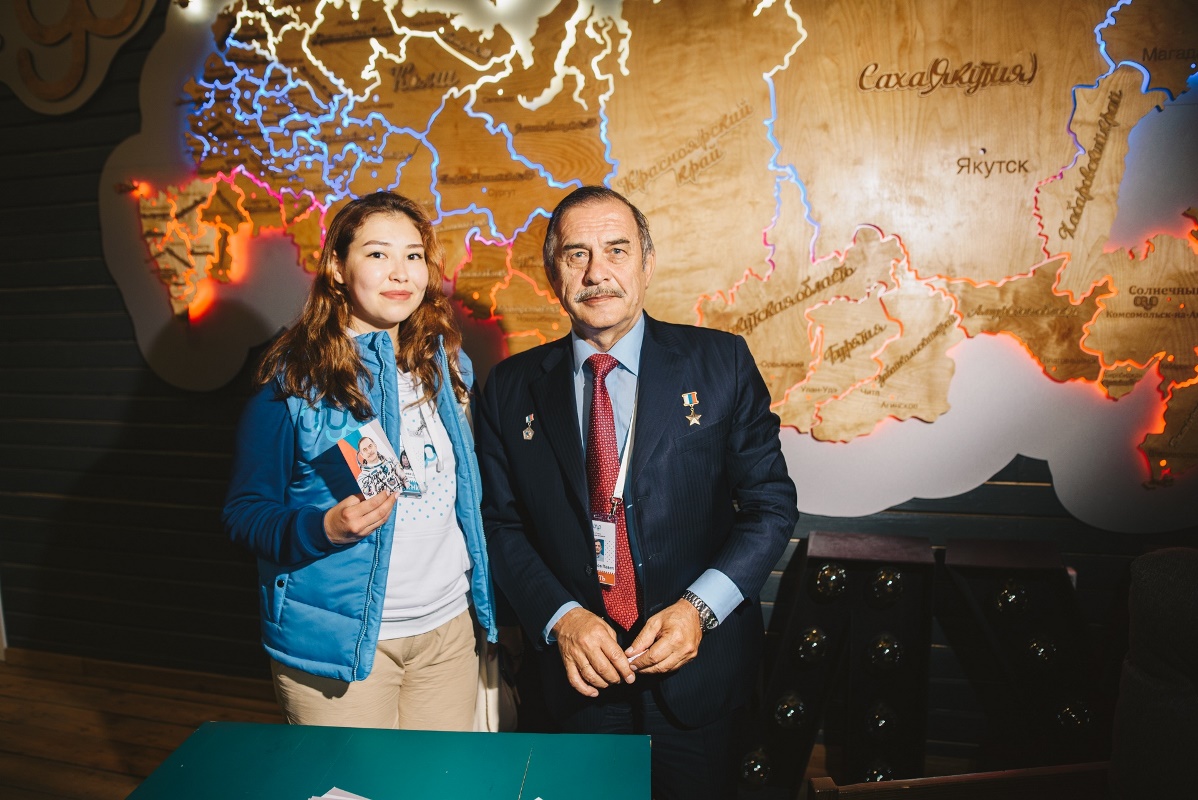Аспирантка Дарья Васильева представила СВФУ на всероссийском образовательном форуме «Амур – 2018»