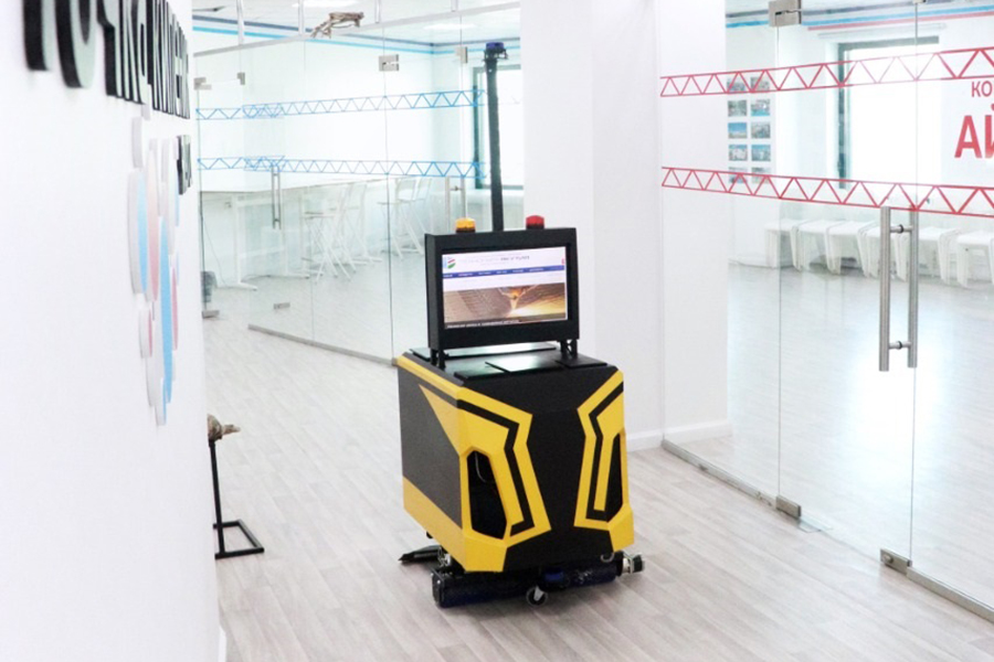Робот-уборщик представлен в виртуальной 3D-выставке Startup Bazaar