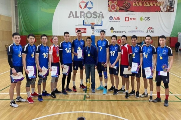 Сборная СВФУ одержала победу на чемпионате Якутии по волейболу