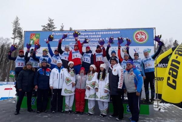 Сборная СВФУ по лыжным гонкам заняла 3 место в Заинске