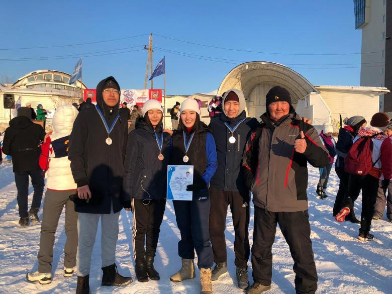 Поздравляем бронзовых призеров соревнований по лыжам на Кубок Ректора