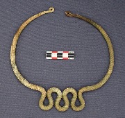 Necklace from a female burial in Khangalassky region (2016)